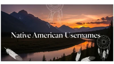 native american usernames