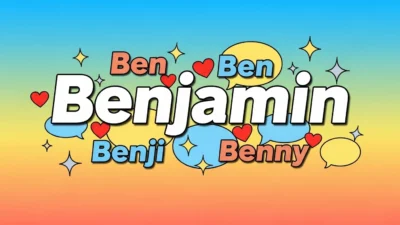 nicknames for benjamin