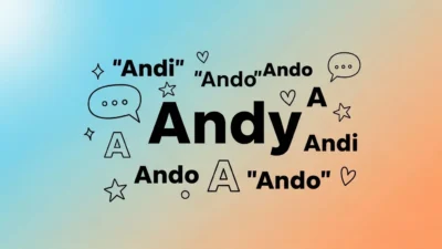 nicknames for andy