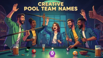 pool team names