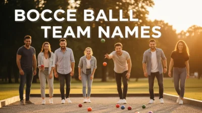 bocce ball team names