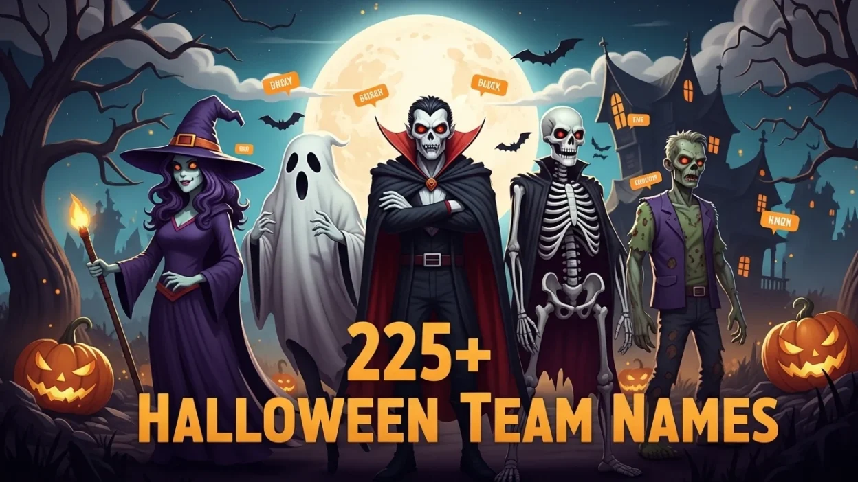 halloween team names