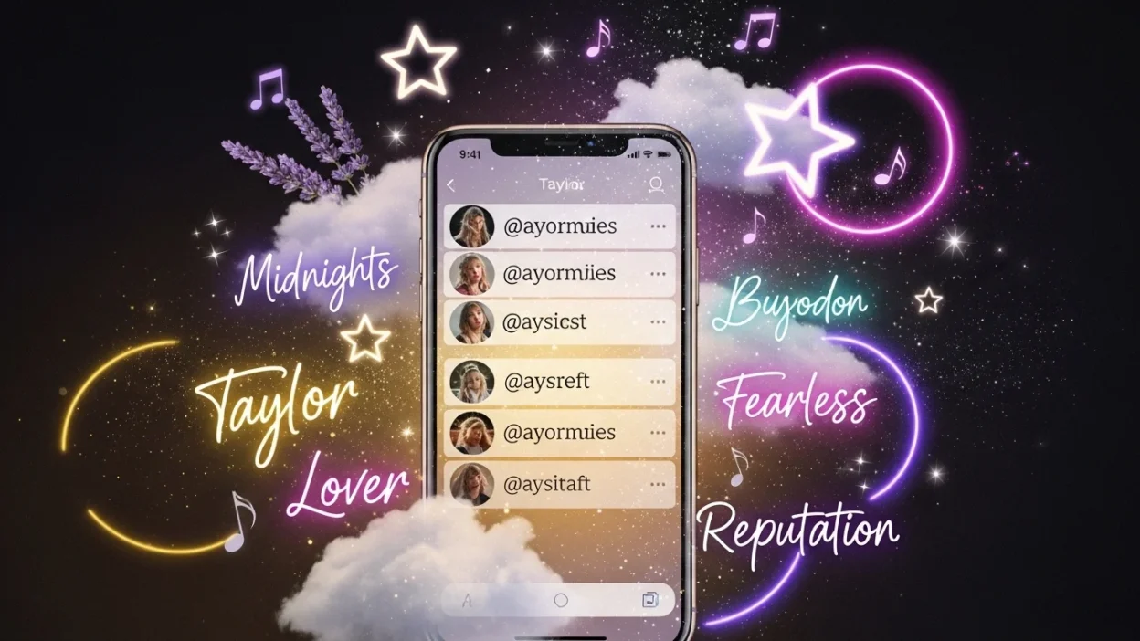 taylor swift usernames