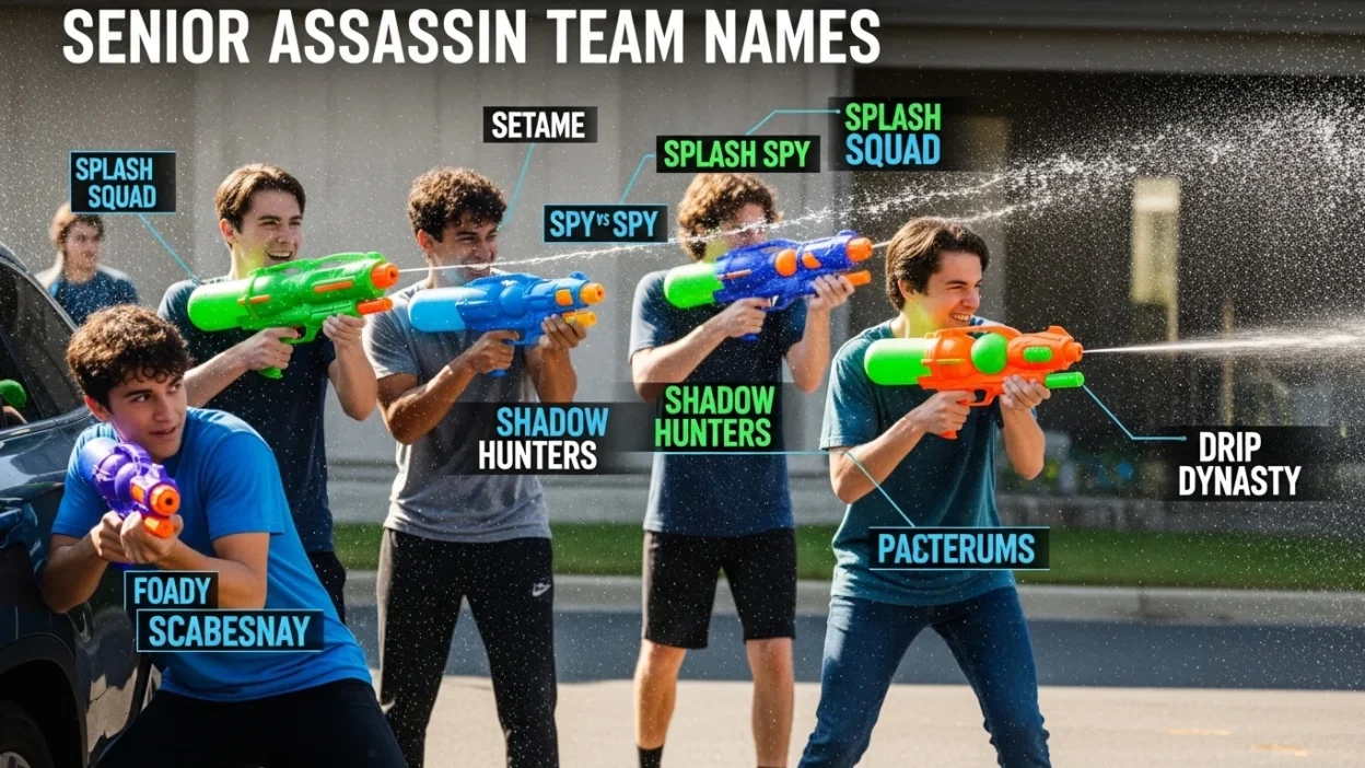senior assassin team names