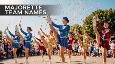 majorette team names