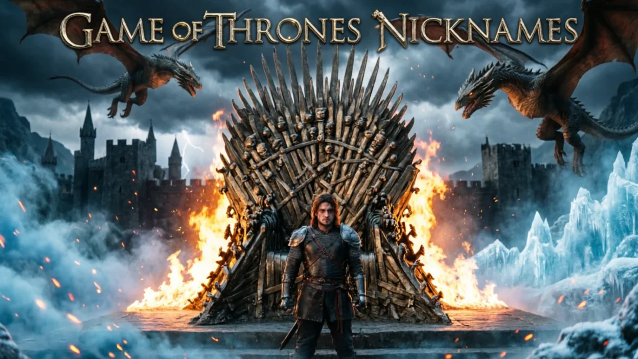 game of thrones nicknames