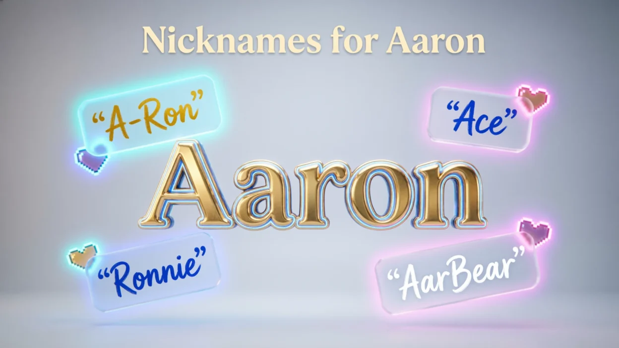 nicknames for aaron