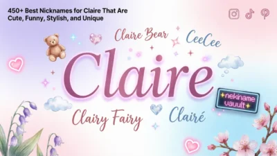 nicknames for claire