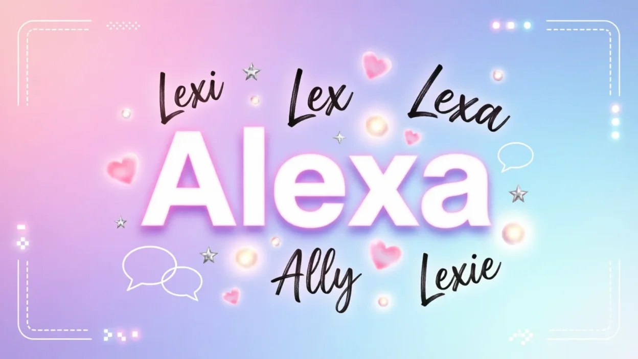 nicknames for alexa