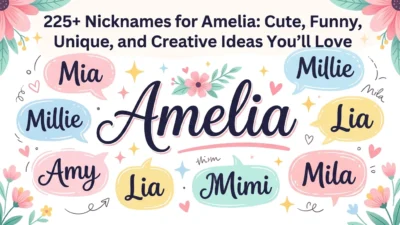 nicknames for amelia