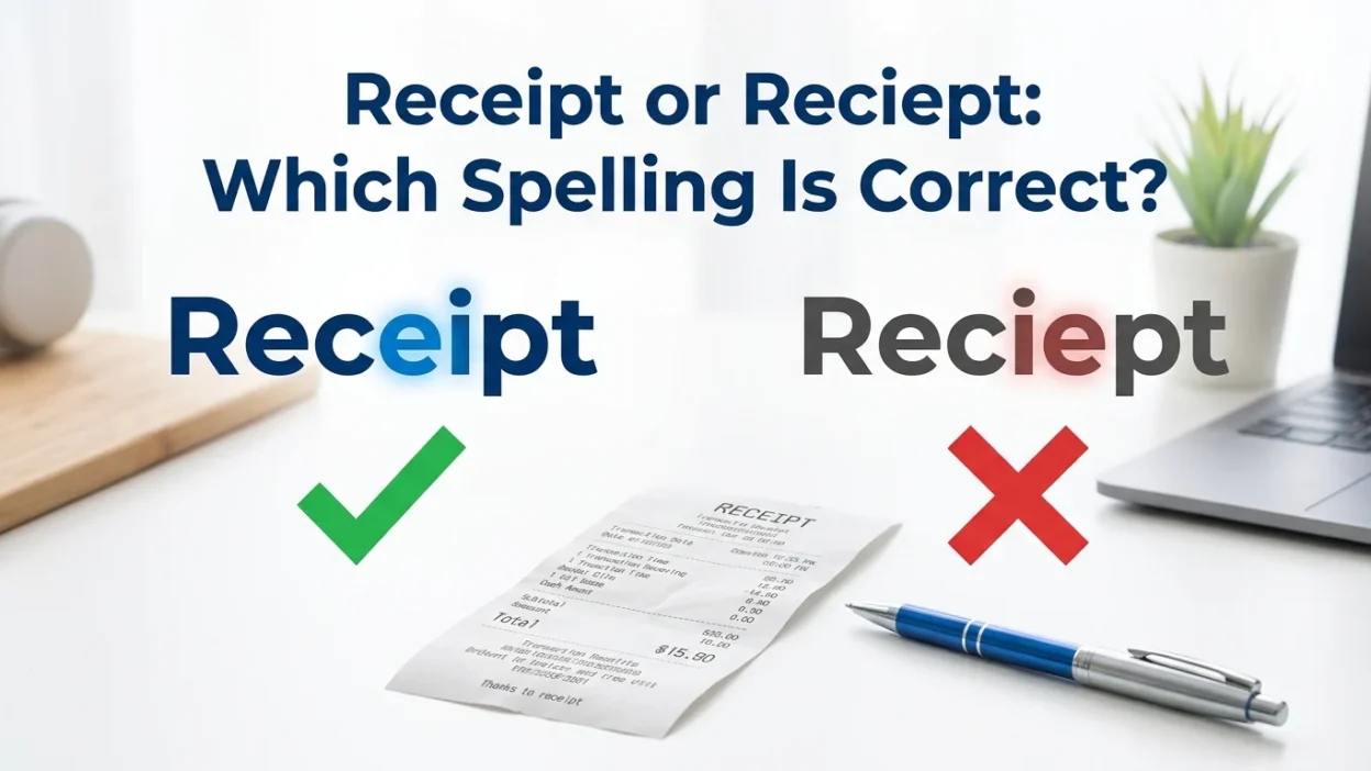 receipt or reciept