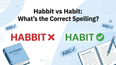 habbit vs habit
