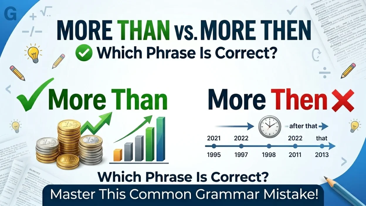 more then vs more than