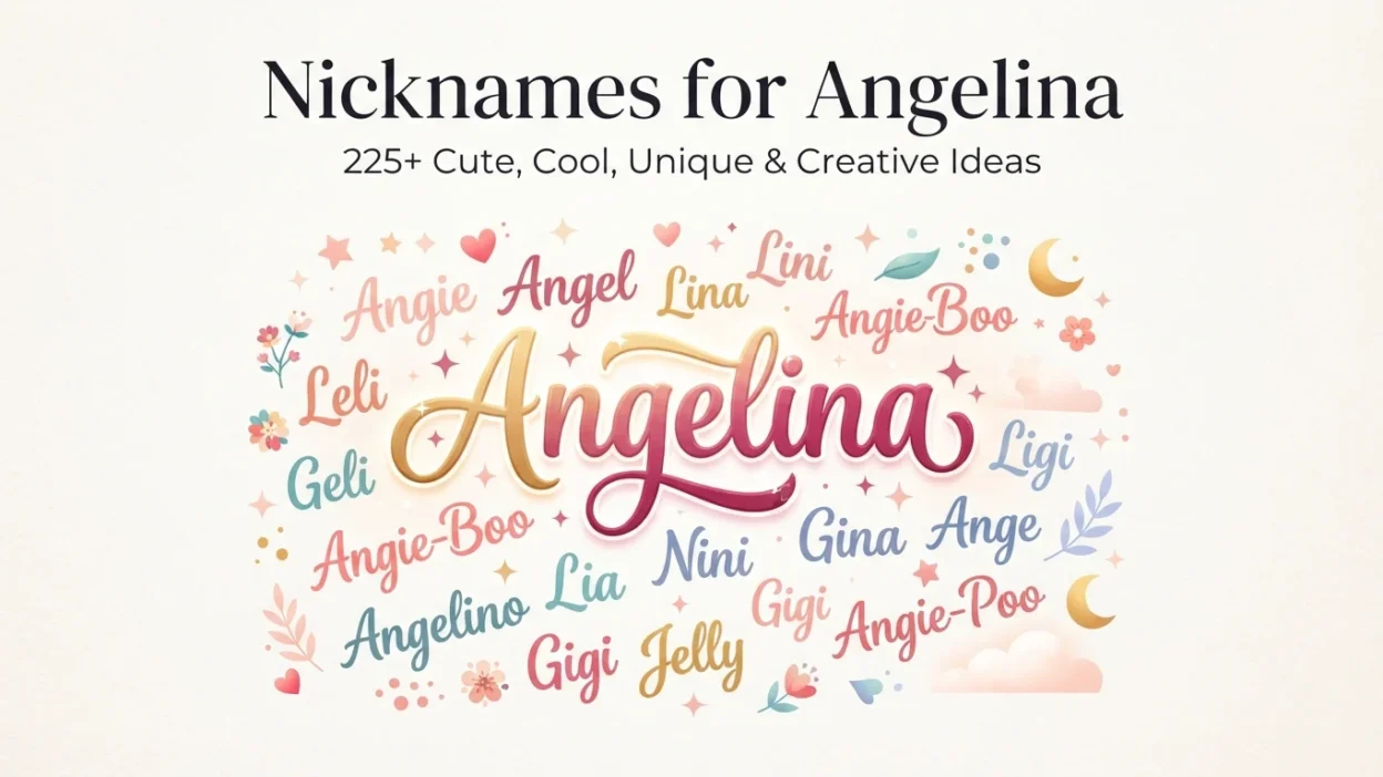 nicknames for angelina