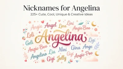 nicknames for angelina