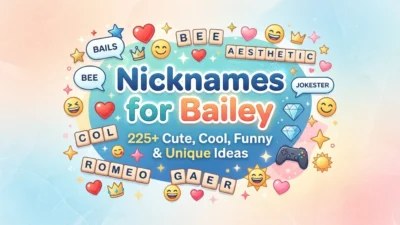 nicknames for bailey