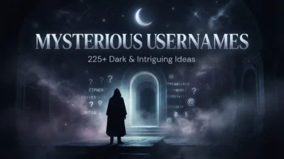 mysterious usernames