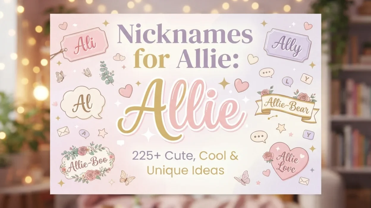 nicknames for allie