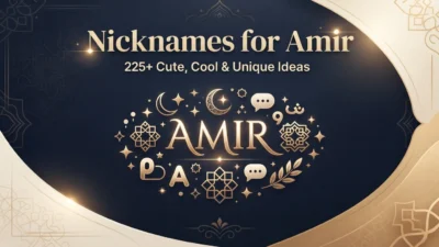 nicknames for amir
