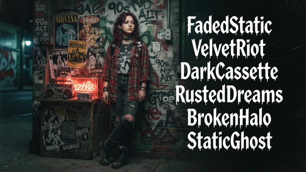 grunge usernames