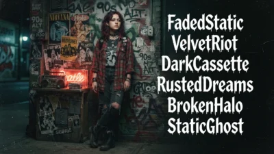 grunge usernames